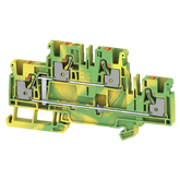 Weidmuller A2T 4 PE, Double-tier terminal, Push in, 800V - Rubicon Partner Portal